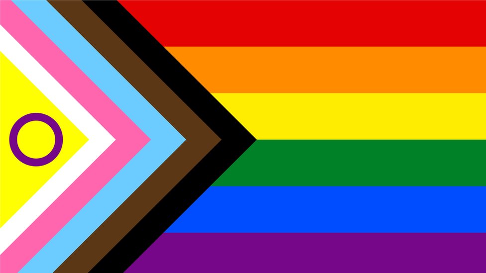 LGBTQIA+ pride flag